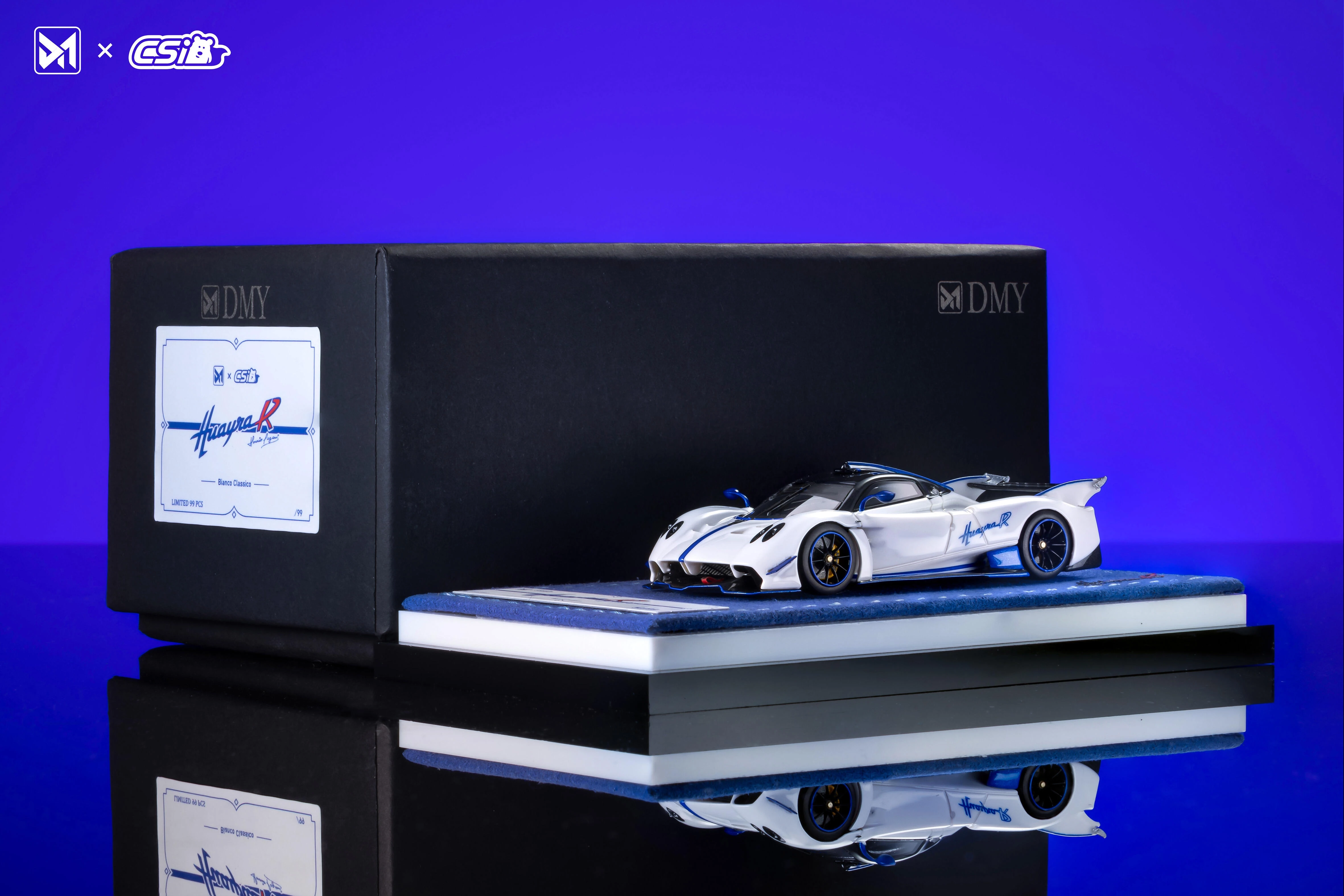 

Коллекционная модель автомобиля DMY&CSI1/64 HUAYRA R из литой смолы, ограниченная серия