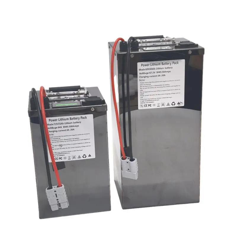72V 40ah 60ah 80ah 100ah 120ah 150ah 180ah lifepo4 lithium battery BMS for scooter Inverter EV bike Tricycle caravan EV