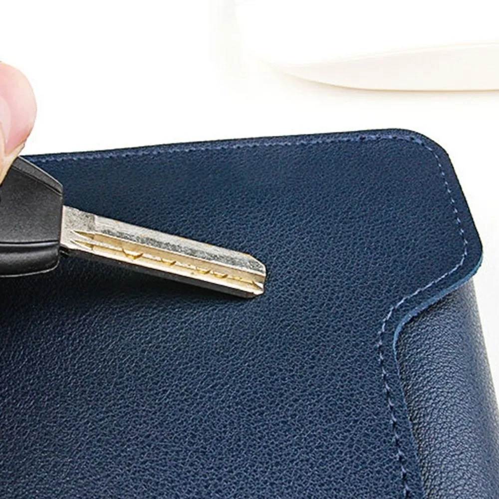 With Small Bag Laptop Sleeve Bag Bracket Design PU Leather Laptop Sleeve Case Stain-resistant Adjustable