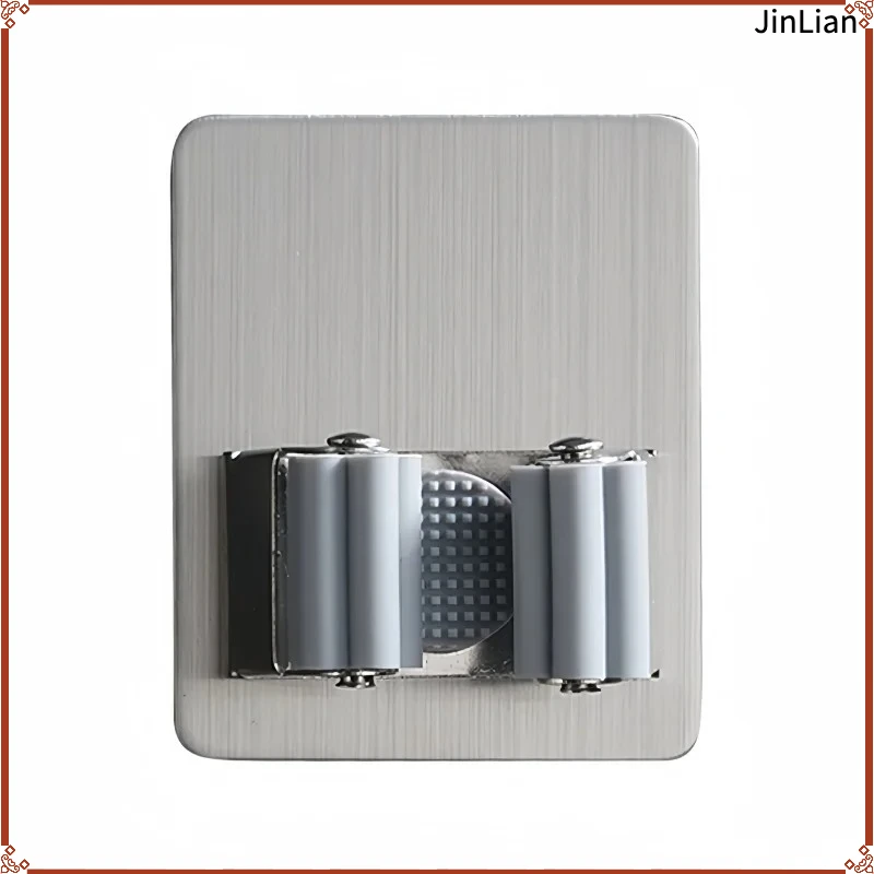 Wall Mounted Hook Storage Rack Mop Brush Rack Storage Rack Suitable for Kitchen and Bathroom Storage Can Be Hung on The Hook