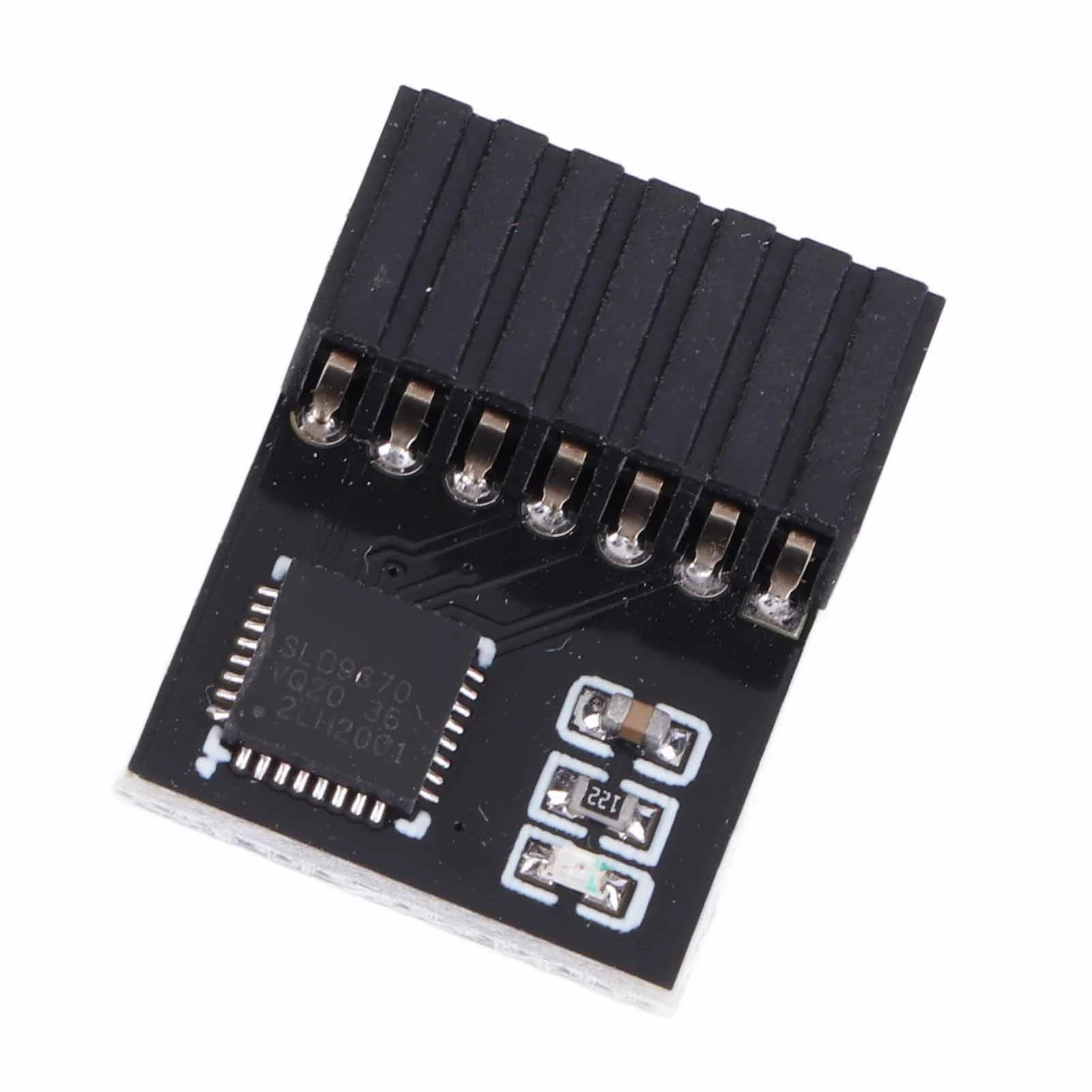 TPM 2.0 Module 14Pin SPI TPM 2.0 Encryption Security Module Remote Card for ASUS Motherboard