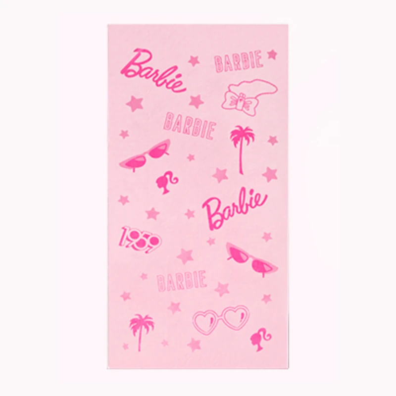 Miniso Barbie Series Ultra Fine Fiber Bath Towel 150*80Cm Cute Soft Absorbent Bath Washcloth Bathroom Supplies Household Set