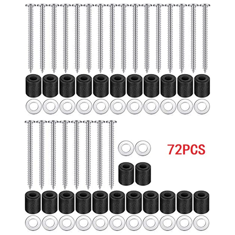 Hardware Spacers Pegboard Screw Spacers Pegboard Spacers 1/8 1/4Screws Spacers Washers Tool Accessories For Pegboards