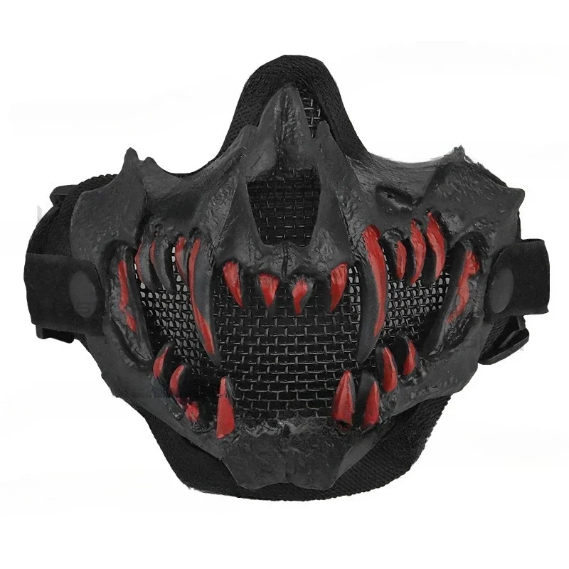 Tusk Mask Standard Edition, Double Wire Mask, Half Face High Breathable Protective Tactical Mask
