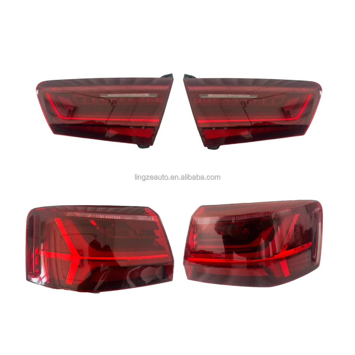 

Fit for Audi A6 Taillight 2015-2018 Audi A6 C7PA Tail Light Audi S6 Rear Lamp RS6 LED Stop Light EU Version for Replacement