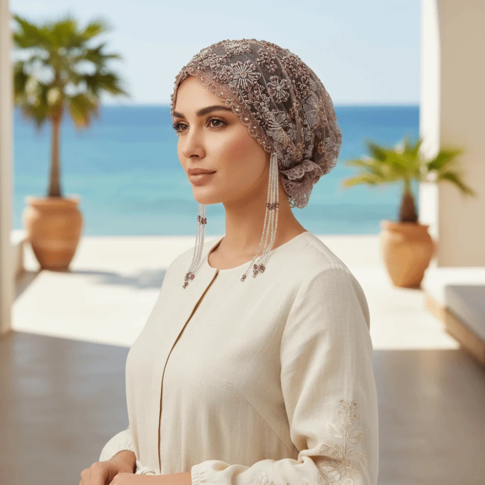 touca-turbante-com-contas-brilhantes-borlas-longas-bordado-floral-estilo-rabo-de-peixe-leve-borda-ondulada-lenco-de-cabeca-indiano-para-uso-diario