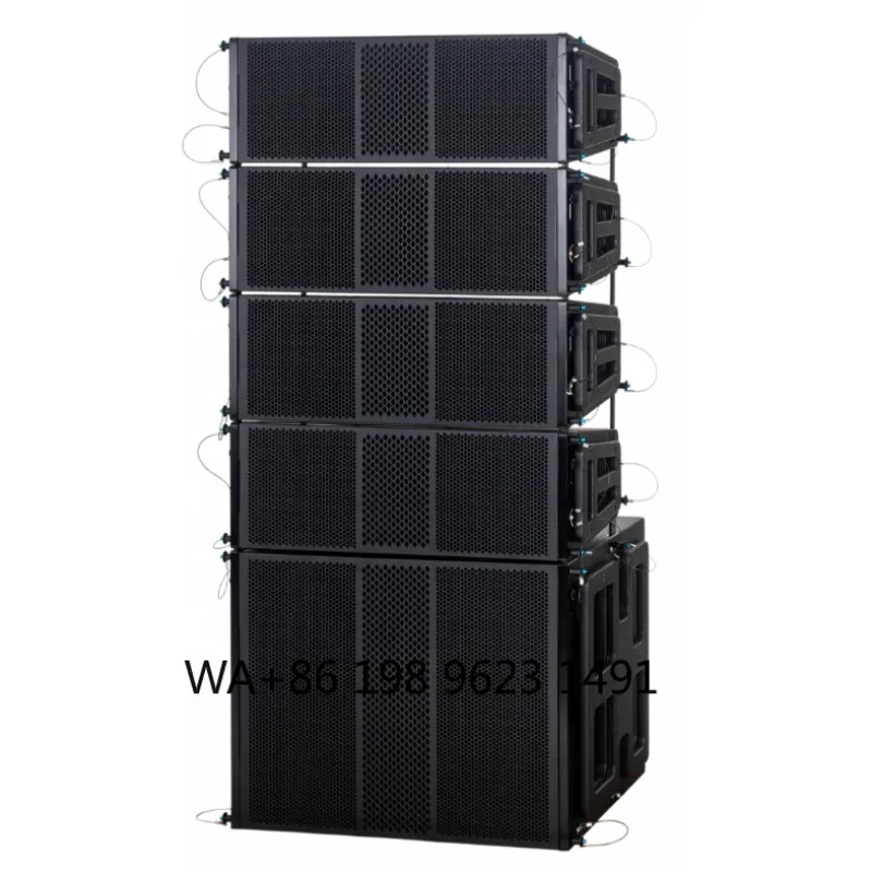 Dual 10 Inch Passive Line Array Speaker Stage Performance Outdoor Live Concert Professional Sound System