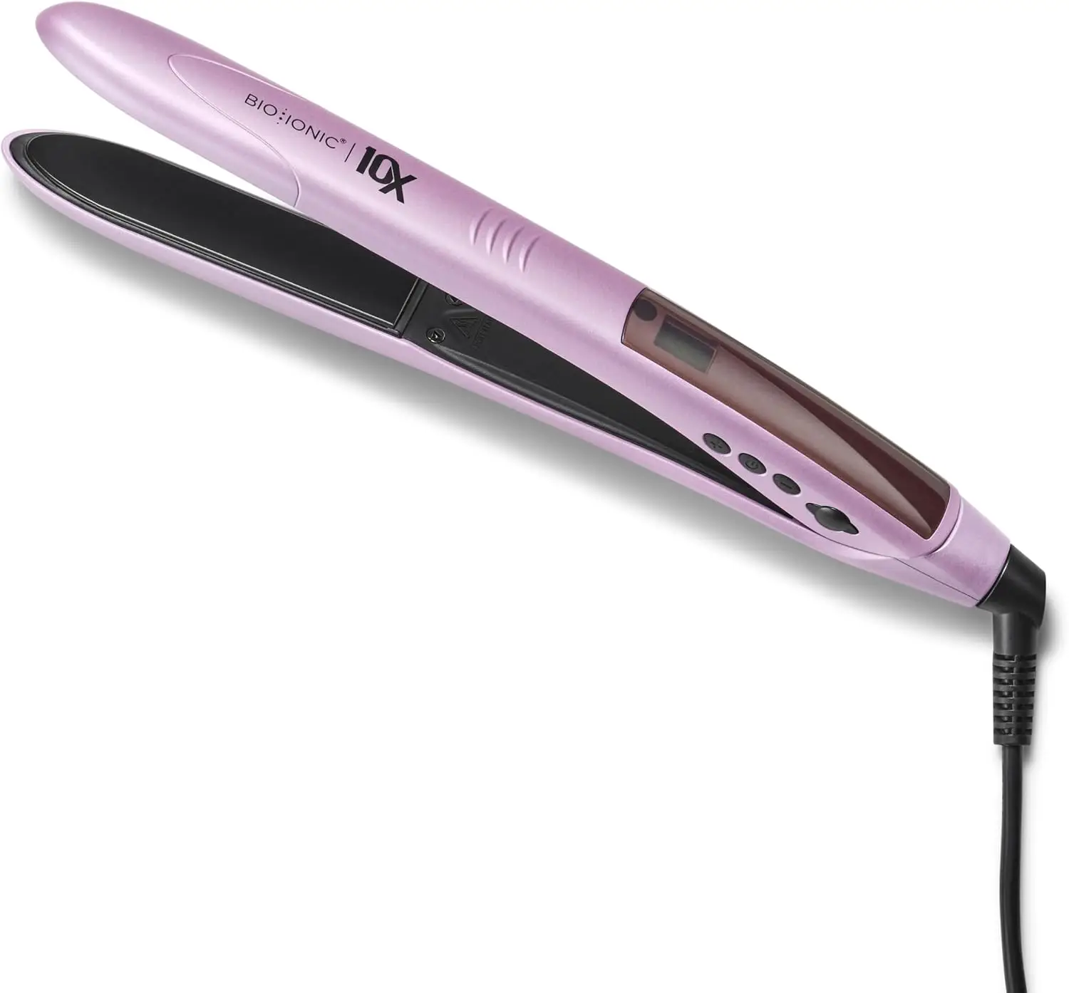 1 Inch Hair Straightener and Styling Iron with Moisturizing Heat Technology, Flat Iron for Quick 10-Minute Styling