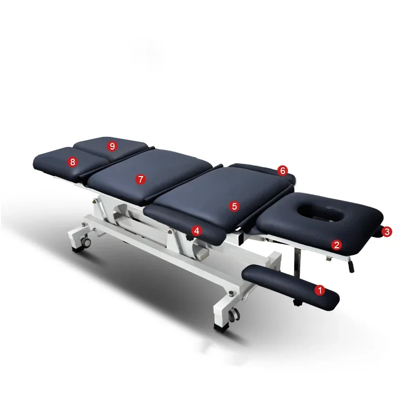 2026 Physical Therapy Table and Chiropractic Table Electric Massage Table Traction Bed