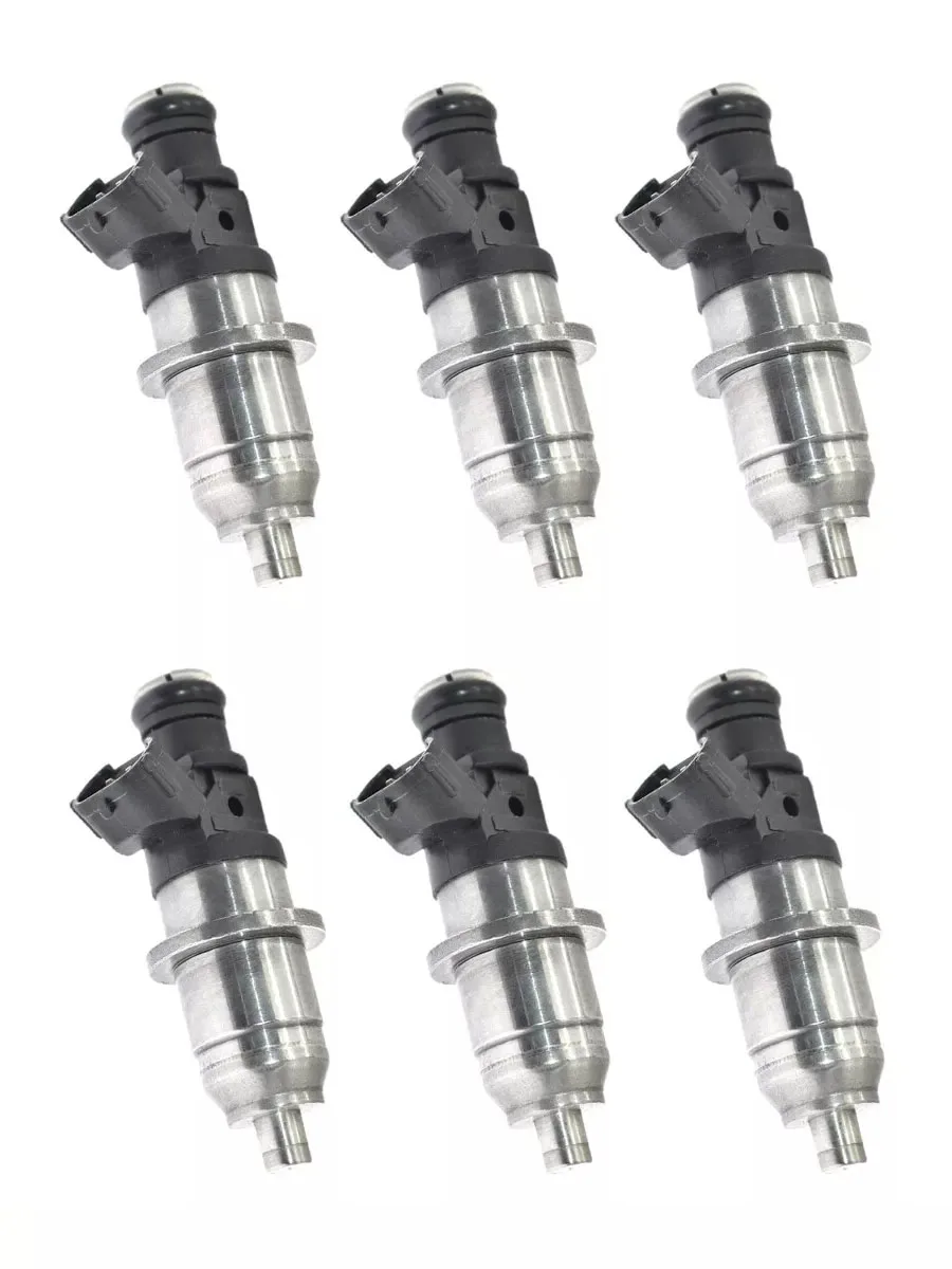 1/6pcs Fuel Injector E7T05074 For Mitsubishi Pajero III Canvas Top V60 V70 3.5GDI  E7T05071 68F-13761-00-00 1465A005 MR560553