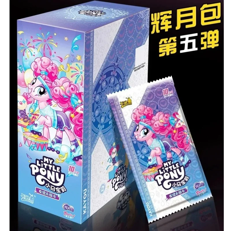 

Kayou Genuine My Little Pony Card Cute Funny Party Friendship Eternal Card Princess Animation Collection Cardpack Toys Kids Gift