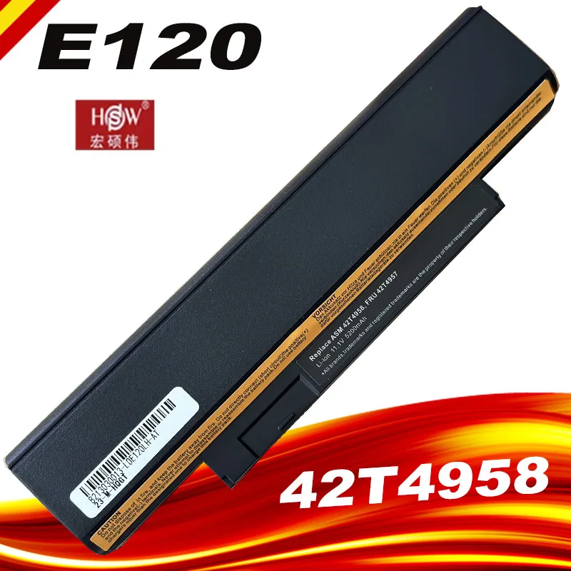 Аккумулятор для ноутбука SeagullStar для lenovo Thinkpad E120 X121e ASM 42T4948 42T4958 42T4960 42T4962FRU 42T4947 42T495 42T4959