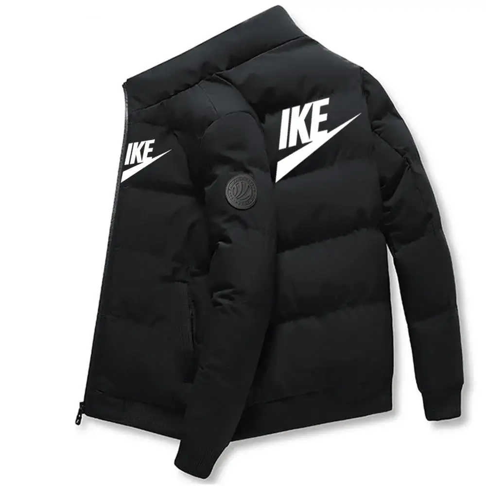 NEW Winter casual 2024 short cotton jacket men\'s fashion trend warm and cold proof explosive ultra thick