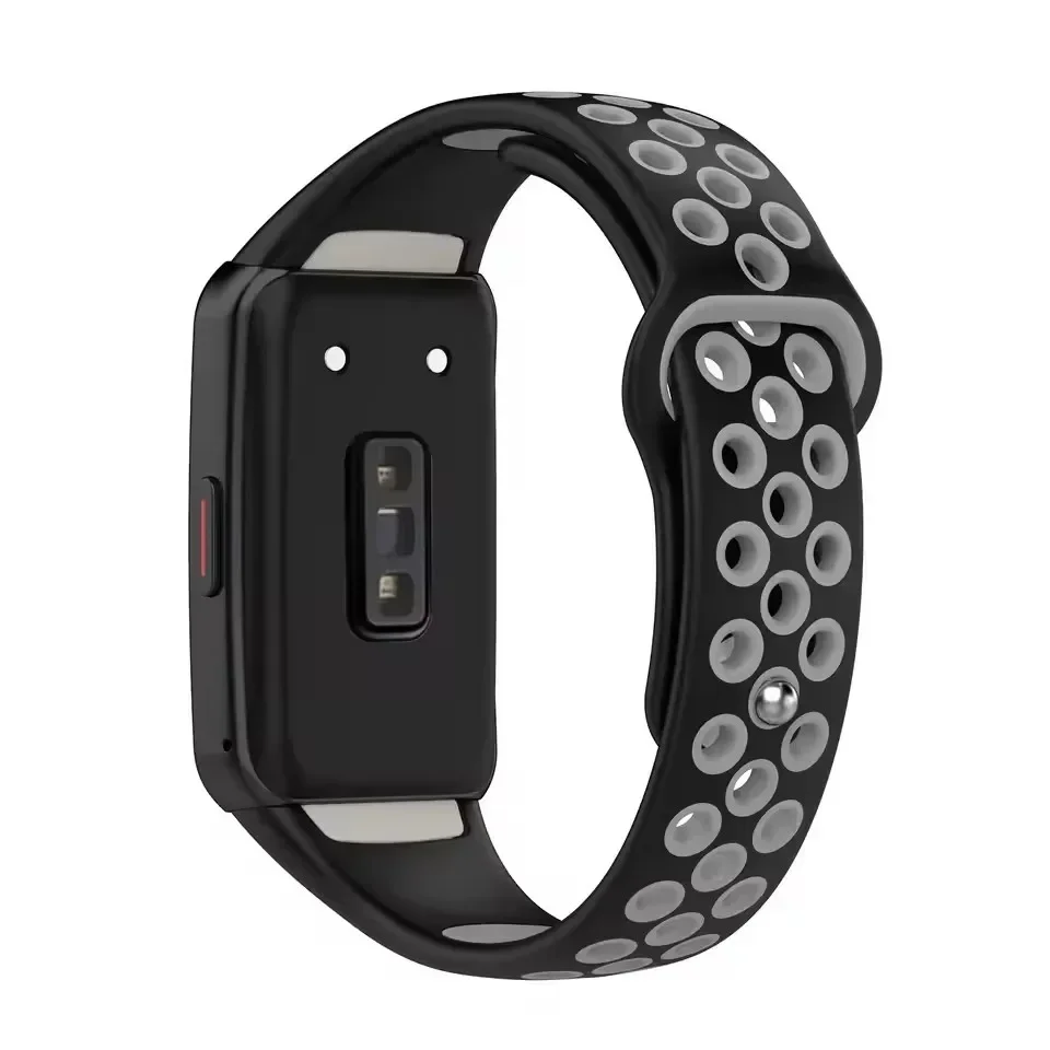 Silicone Strap For Huawei Band 6Pro huawei band 6 Smart watch Replacement correa Breathable Sport bracelet Honor Band 6Pro Strap image 2
