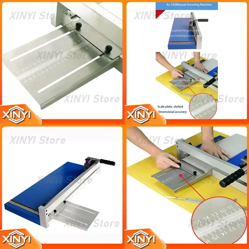 for Rigid Carton Box Cardboard V Grooving Machine for MDF Board Grooving Machine