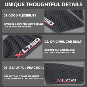 Motorradtank -Kissenklebstoffe, laterale Nicht -Slip -Abziehbild, Gummischutz, Passform für Honda XL750, Transpen 2023, 2024 6 Hauptverkäufe von Honda Fit - №6