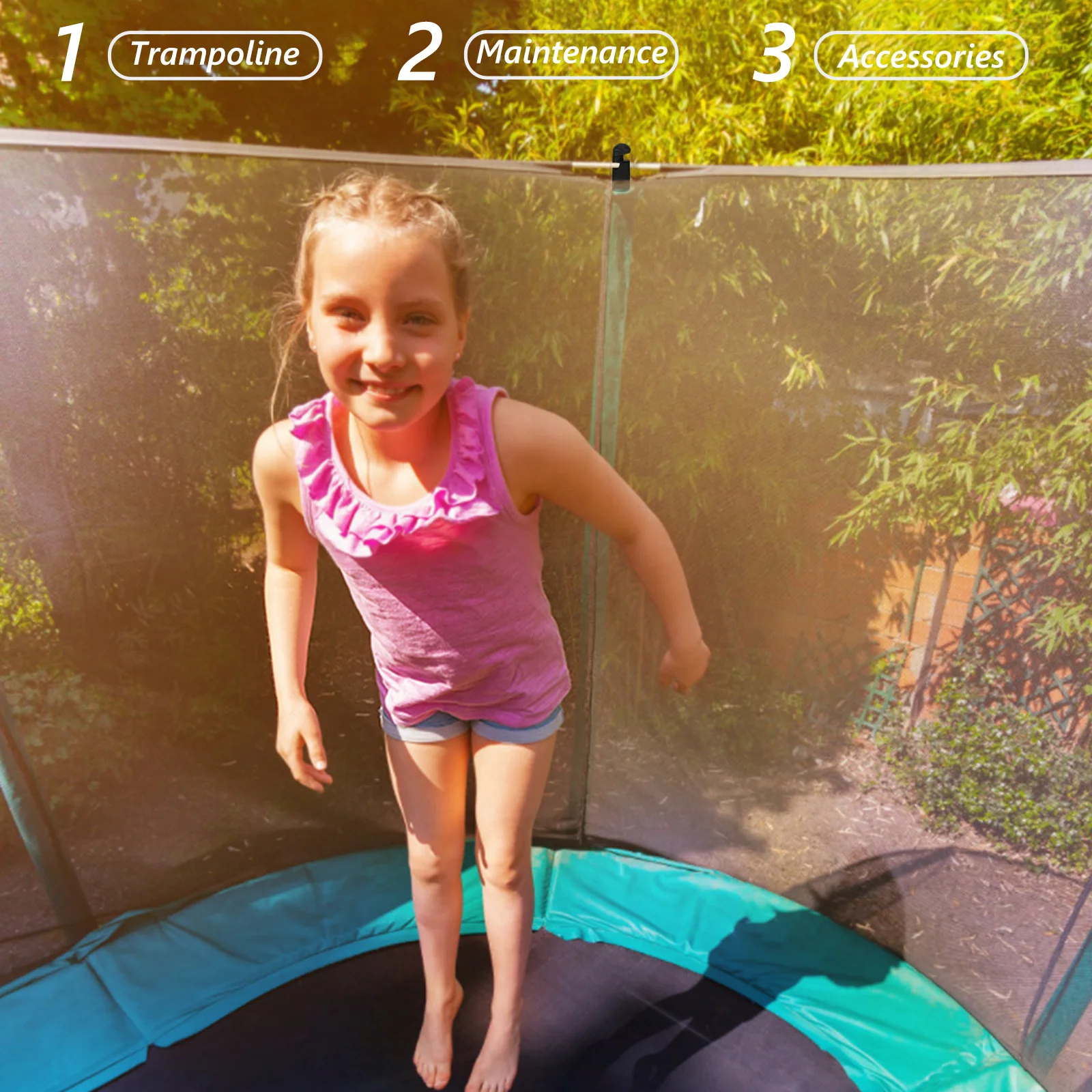 

10Pcs Universal Trampoline Pole Caps Plastic Covers Protective Enclosure Pole End Outdoor Replacement Accessories