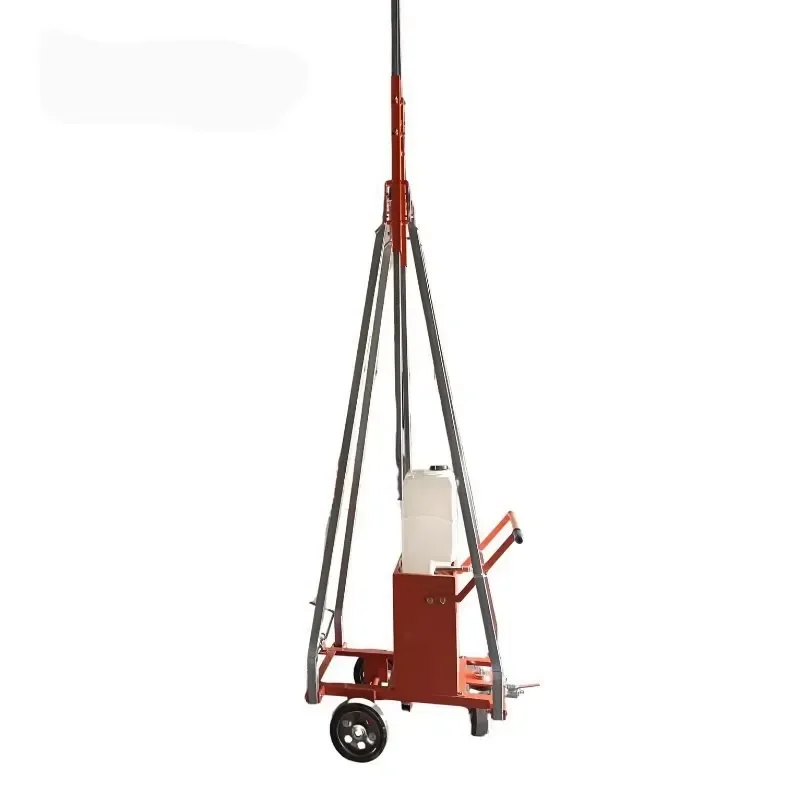 LT L Guided Road Premarking Waterline Machine | 4km/h Continuous Chalk Spraying | Highway/Airport Runway | Dustless Marking