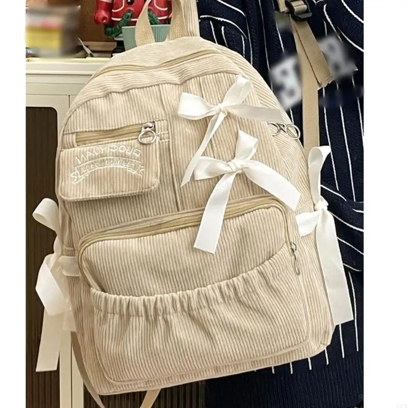 Lovely Bows Backpack Large Capacity Backpack School Backpack Travel Backpack