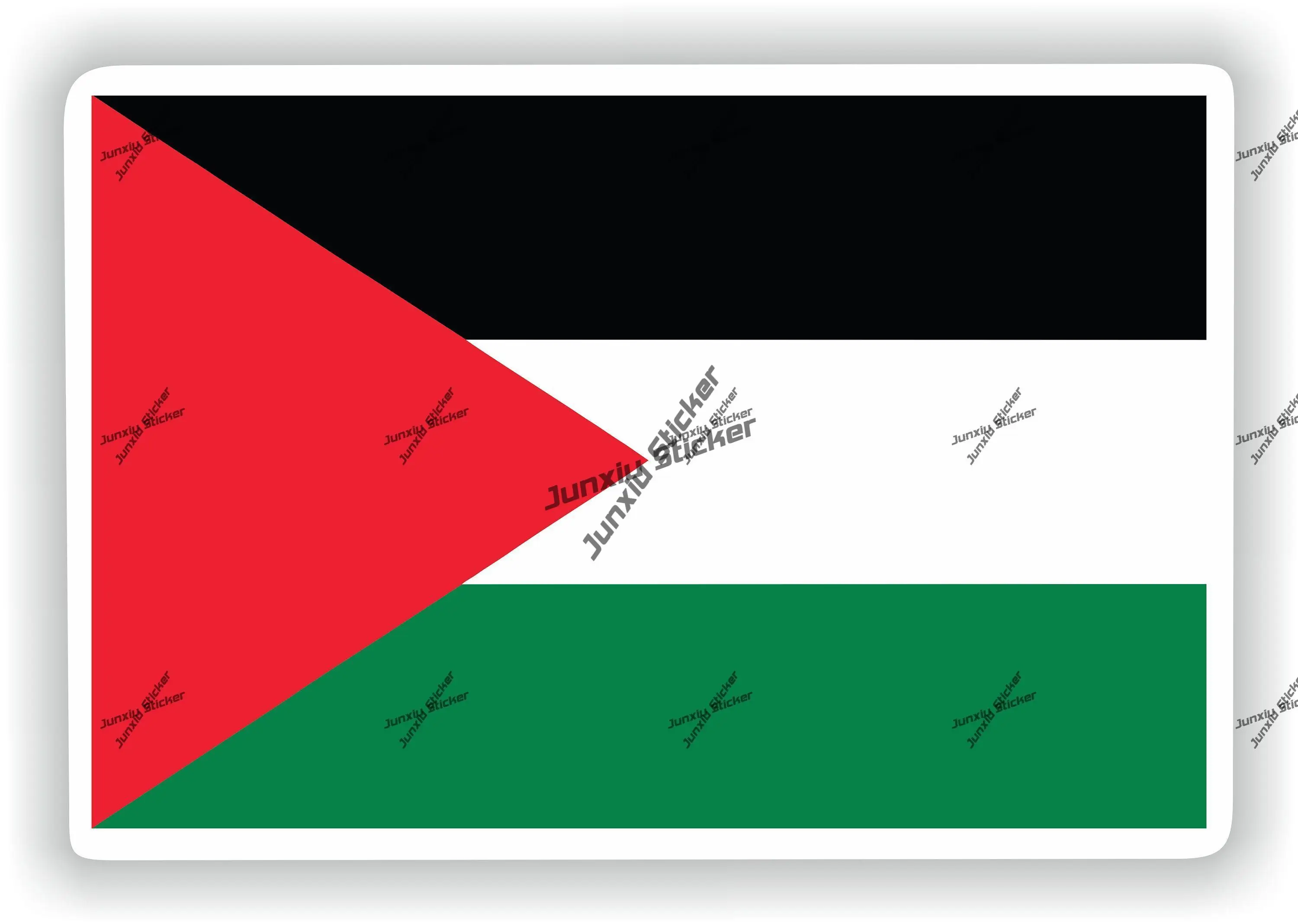 

Palestine Sticker Flag decal for Laptop Book Guitar Motorcycle Helmet ToolBox Door PC Boat The Whole Body Cover Scratches decor