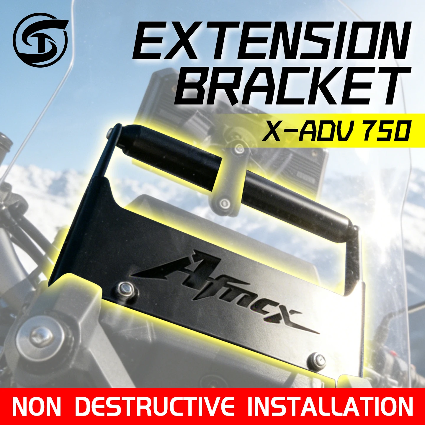 Suitable for Honda X-ADV 750 XADV750 XADV 750 motorcycle modification accessories GPS navigation bracket, accesorios moto, 2025