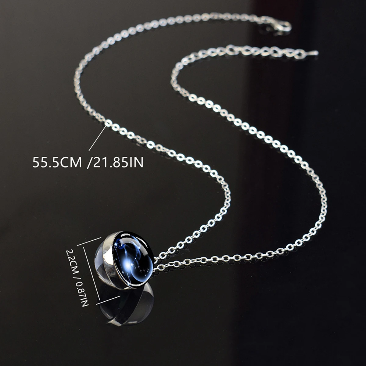 12 Zodiac Sign Necklace Lumino - Vintage Fashion Labels 评论和价格