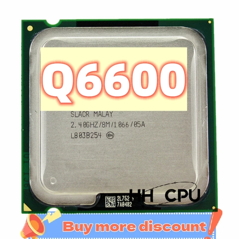 Core 2 Quad Q6600 CPU Processor SL9UM SLACR 2.4GHz LGA 775 cpu