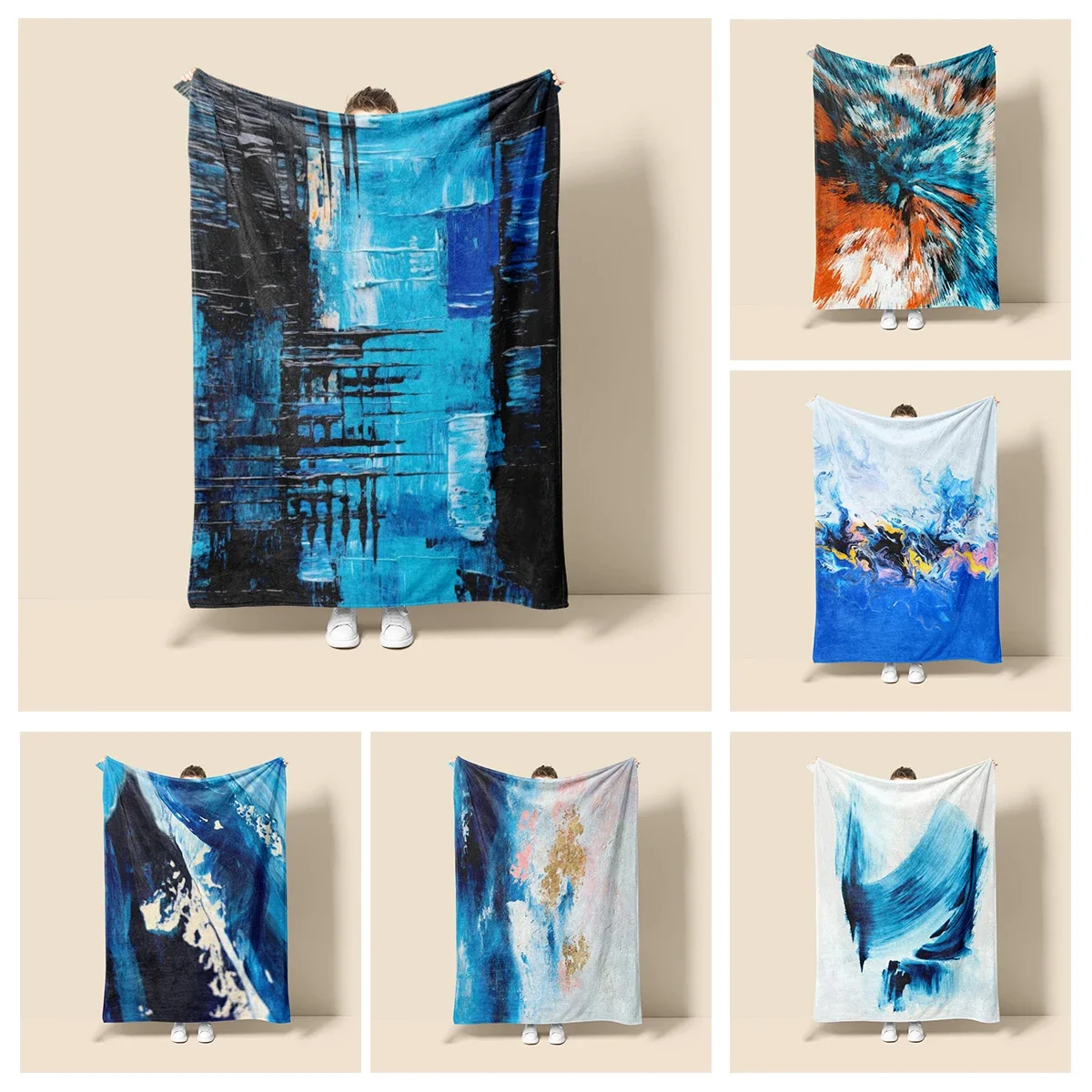 

Abstract Home decoration plush Throw Sofa blanket Anime animals Bedspread on the bed fluffy soft blankets decor Plaid Modern