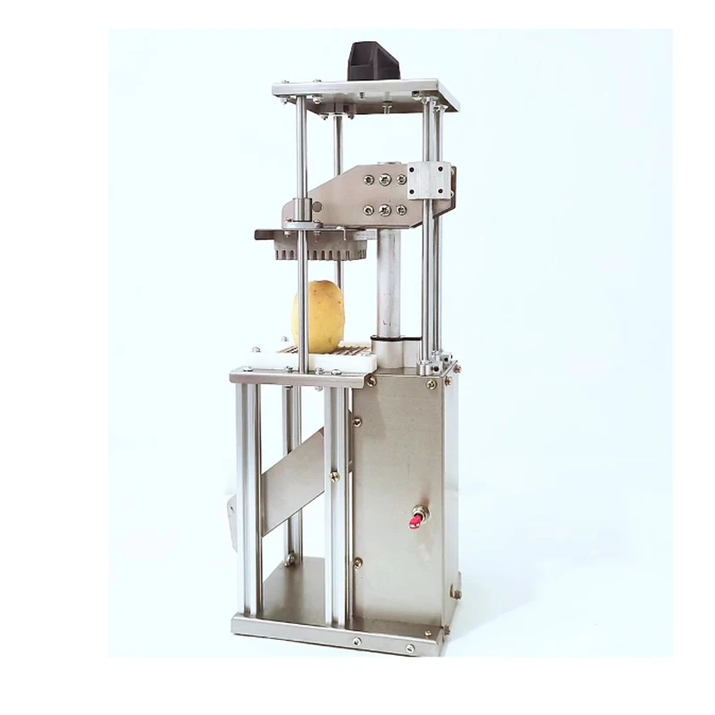 Macchina per patatine fritte elettrica multifunzionale Macchina per tagliare patatine automatiche per la cucina domestica commerciale