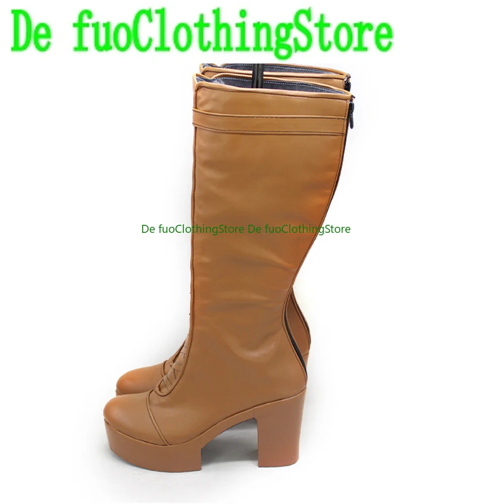 

DefuoUmamusume Pretty Derby Nature Обувь для косплея Сапоги Магазин обуви на Хэллоуин и Рождество