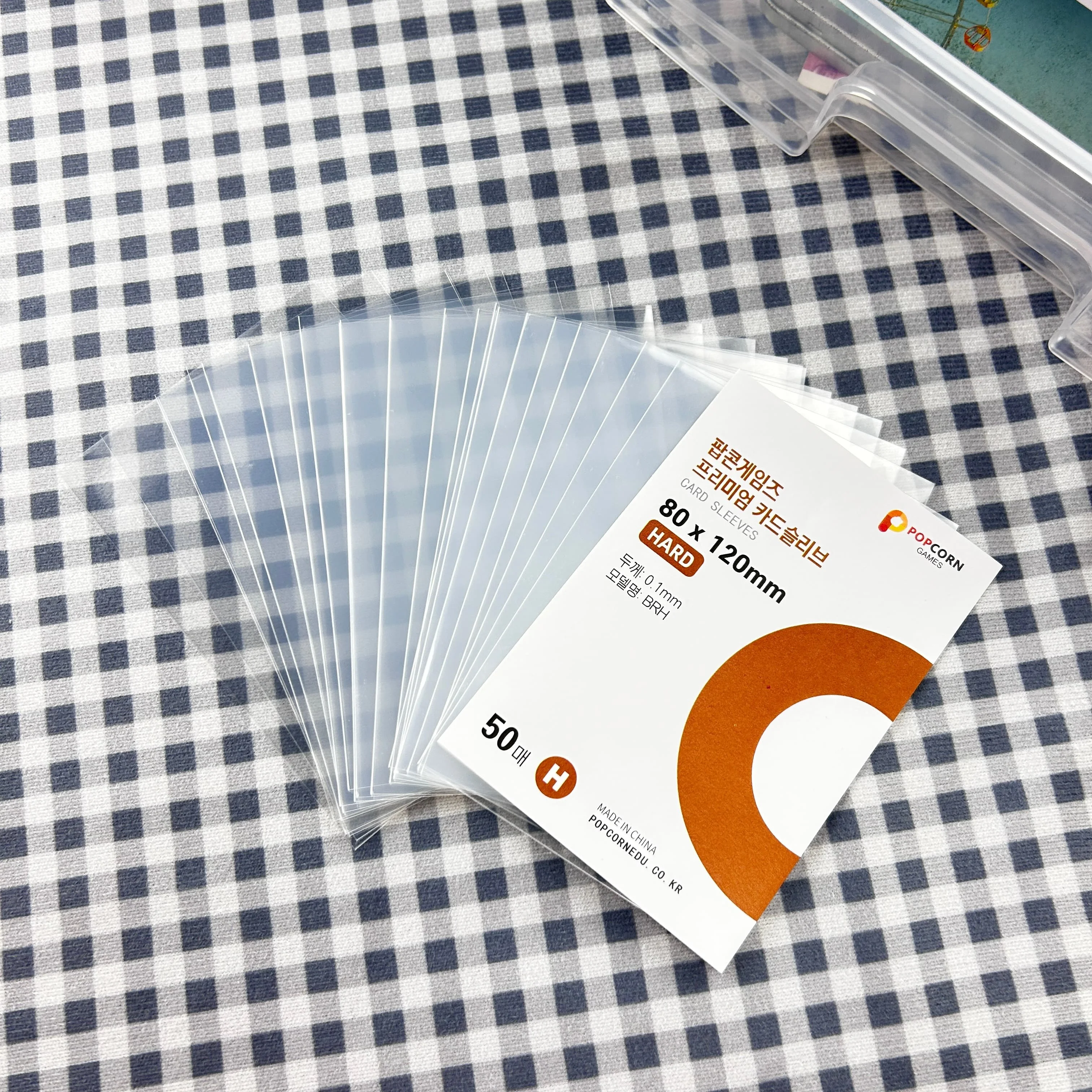 50Pcs Acid Free HD Clear CPP Card Cover Korea Anti-scratch Transparent Sleeves For Kpop Popcorn Idol Football Game Card Binder - view 2