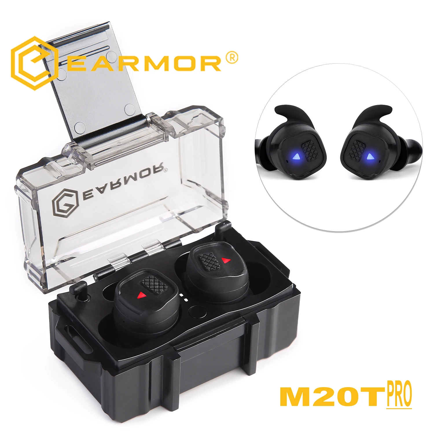 NEW EARMOR M20T PRO Upgraded Electronic Shooting Ear Protection, NRR 30dB , Noise Canceling & Sound Amplification for Hunting