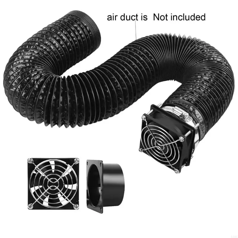 DC12V Exhaust Fan With Speed Control For 3D Printer Engraver Welding Fume Extraction 75mm 100mm 125mm 150mm Option 896C view 6