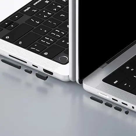Soft Silicone Anti Dust Plug Kit for MacBook Air Pro All Models USB C Interface Dustproof Protective Cover Laptop Accessories