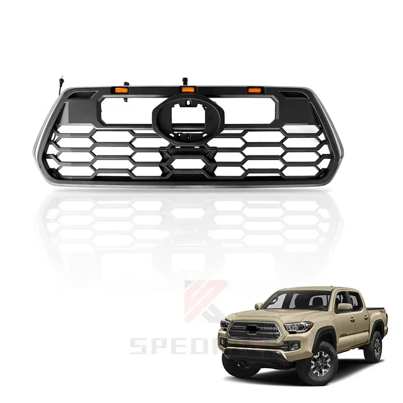 

2016-2022 4x4 offroad car accessories pickup bumper grille for tacoma grille