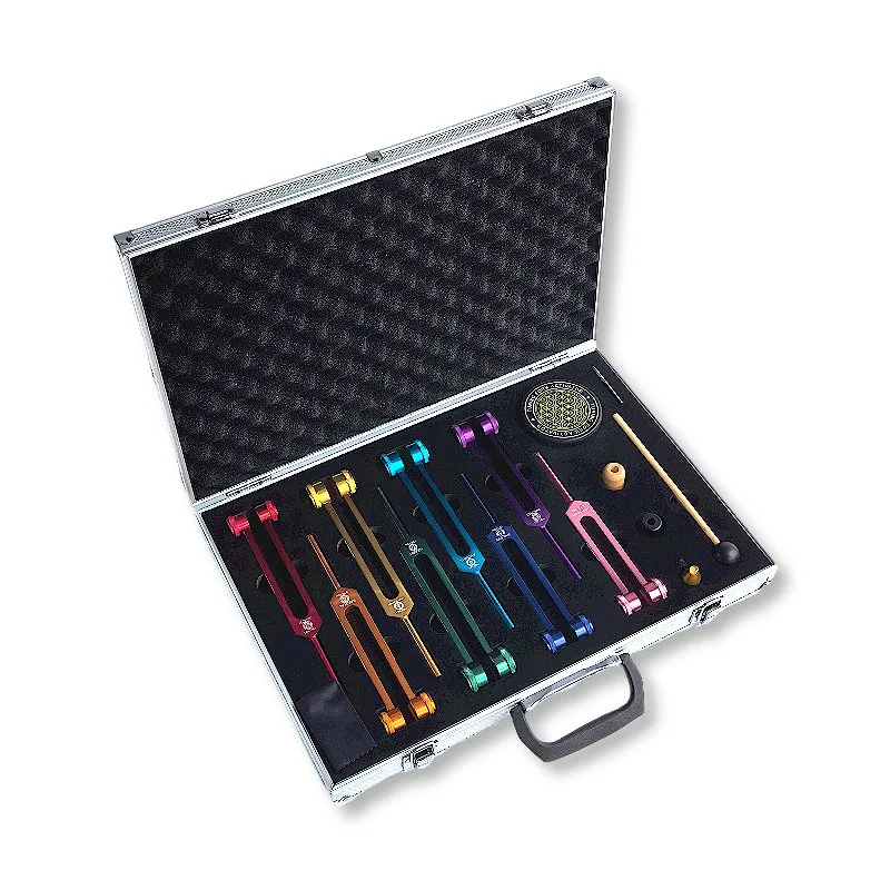 For Tuning Forks, Color Set 126.22 136.1 141.27 172.06 194.18 Tuning Fork