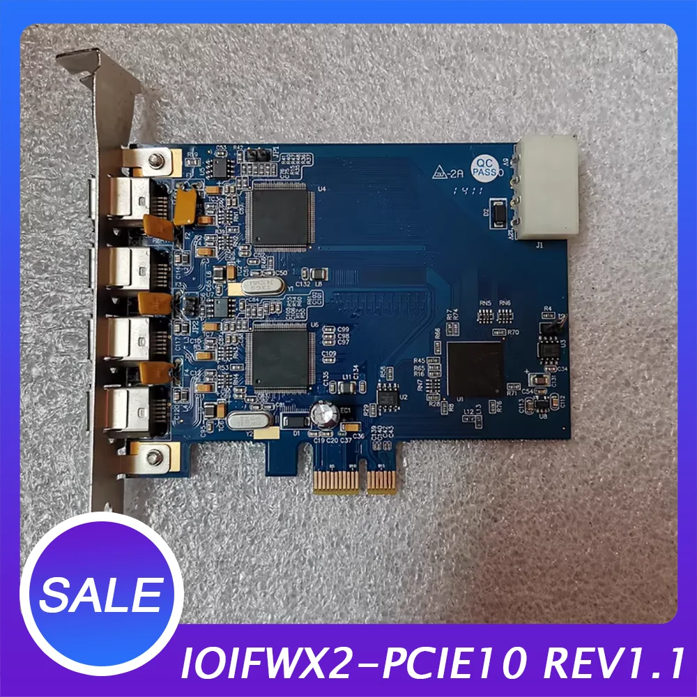 

FWX2-PCIE10-4 Карта сбора данных 1394A IOIFWX2-PCIE10 REV1.1