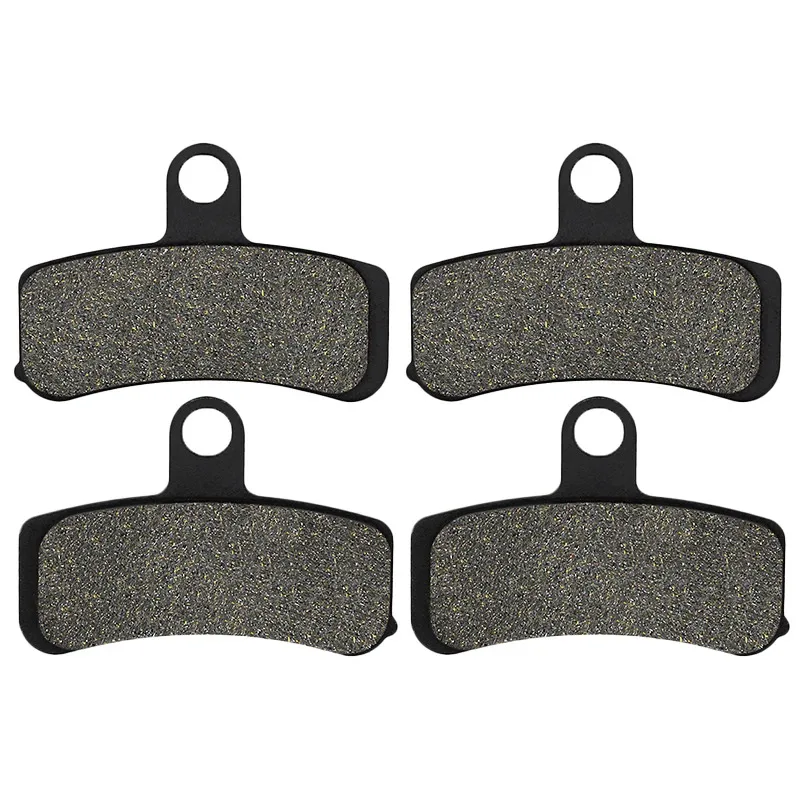 Cyleto Motorcycle Front Rear Brake Pads for Harley FXDF Fat Bob 2008-2017 FXDL Low Rider 2010 2011 2012 2013 2014 2015 2016 2017