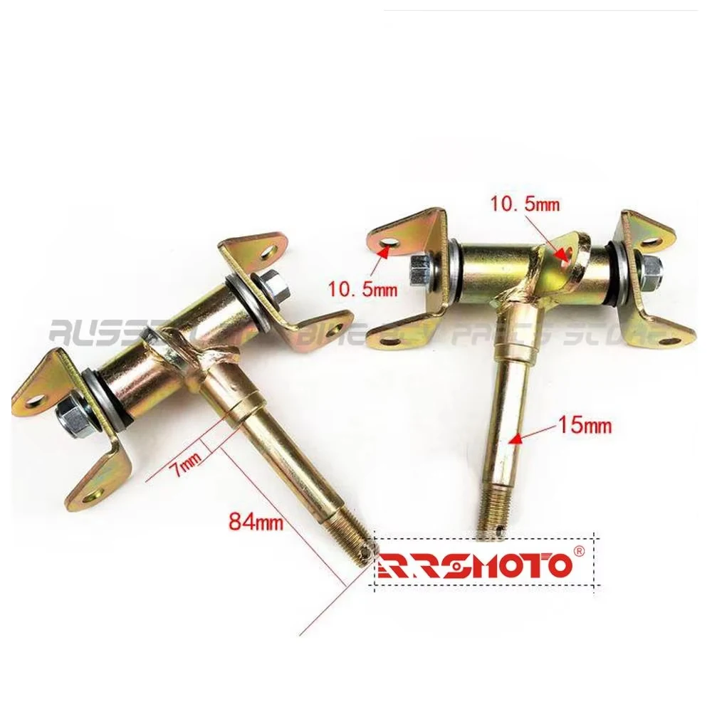 ATV Buggy UTV Quad Go kart Sterzo anteriore Puntone a snodo Mandrino per 50cc 110cc 125cc Pezzi di ricambio Accessori