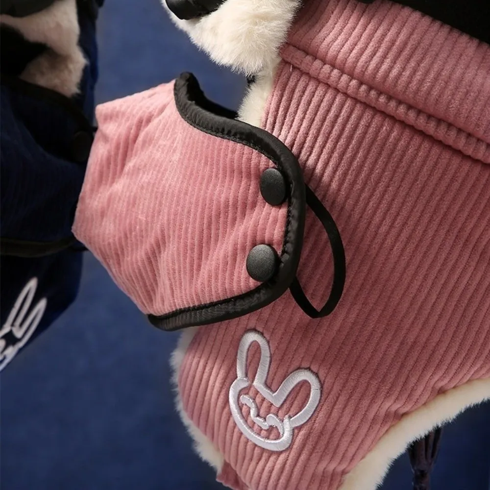 Unisex Thick Warm Winter Trapper Hat Fur Lined with Goggles Russian Ushanka Hat Waterproof Bomber Hat Winter