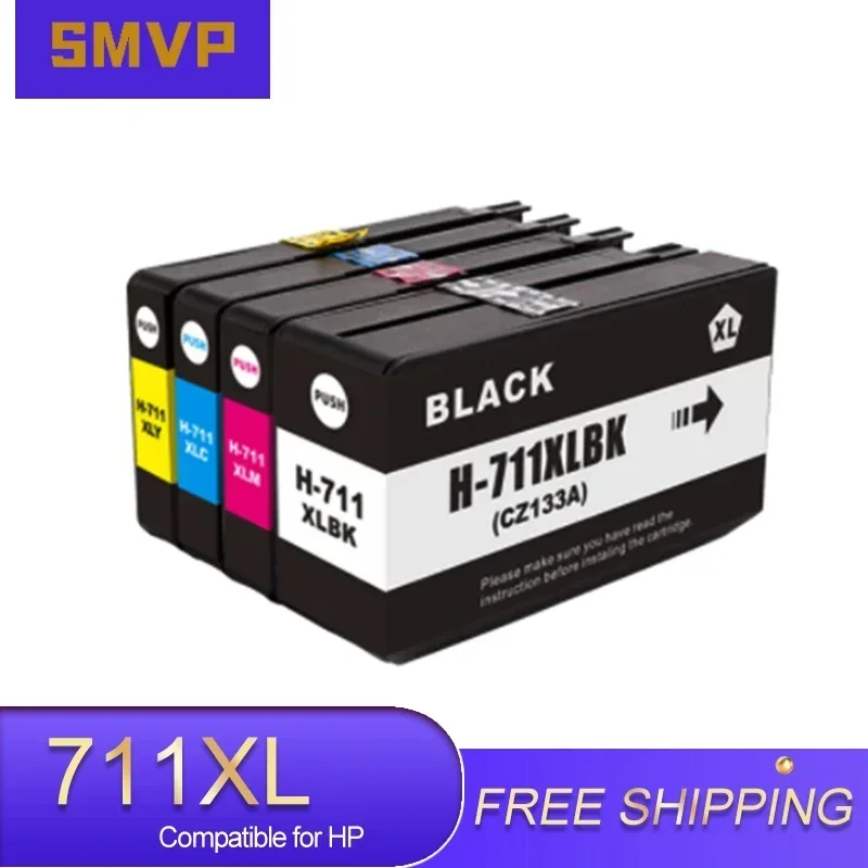 711XL Compatible Replacement Ink Cartridge Full With Ink 711 For HP 711XL HP711 DesignJet T120 T520 Printer