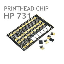 [1x HP731 CHIP] Universal Printhead CHIP Available For HP Printhead HP Designjet T1708 Postscript