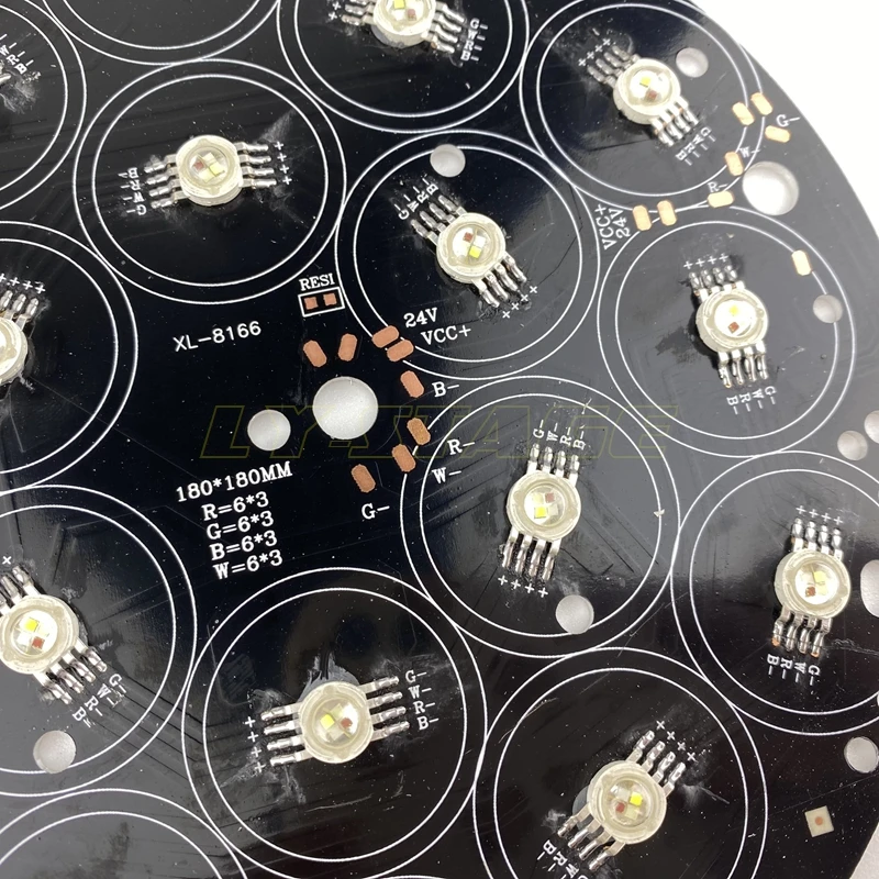 18x10w 4 in1 RGBW LED Par Light sostituzione LED Panel Light Source