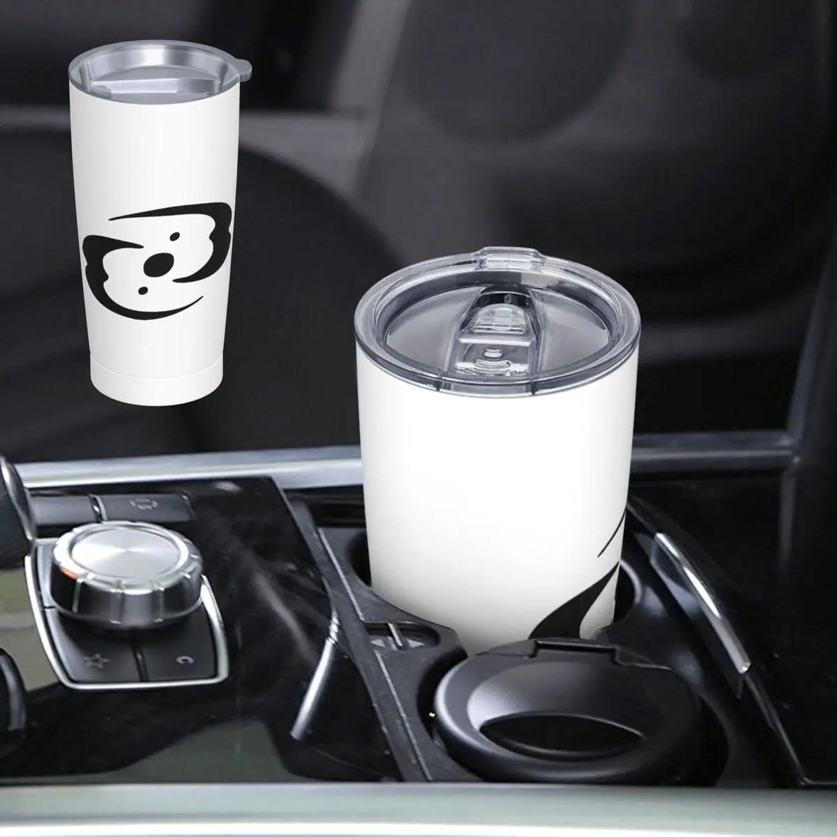 Bionicle Three Virtues Symbol Stainless Steel Tumbler Vacuum Insulated Mugs Thermal Cold Cups Straws With Lid 20oz