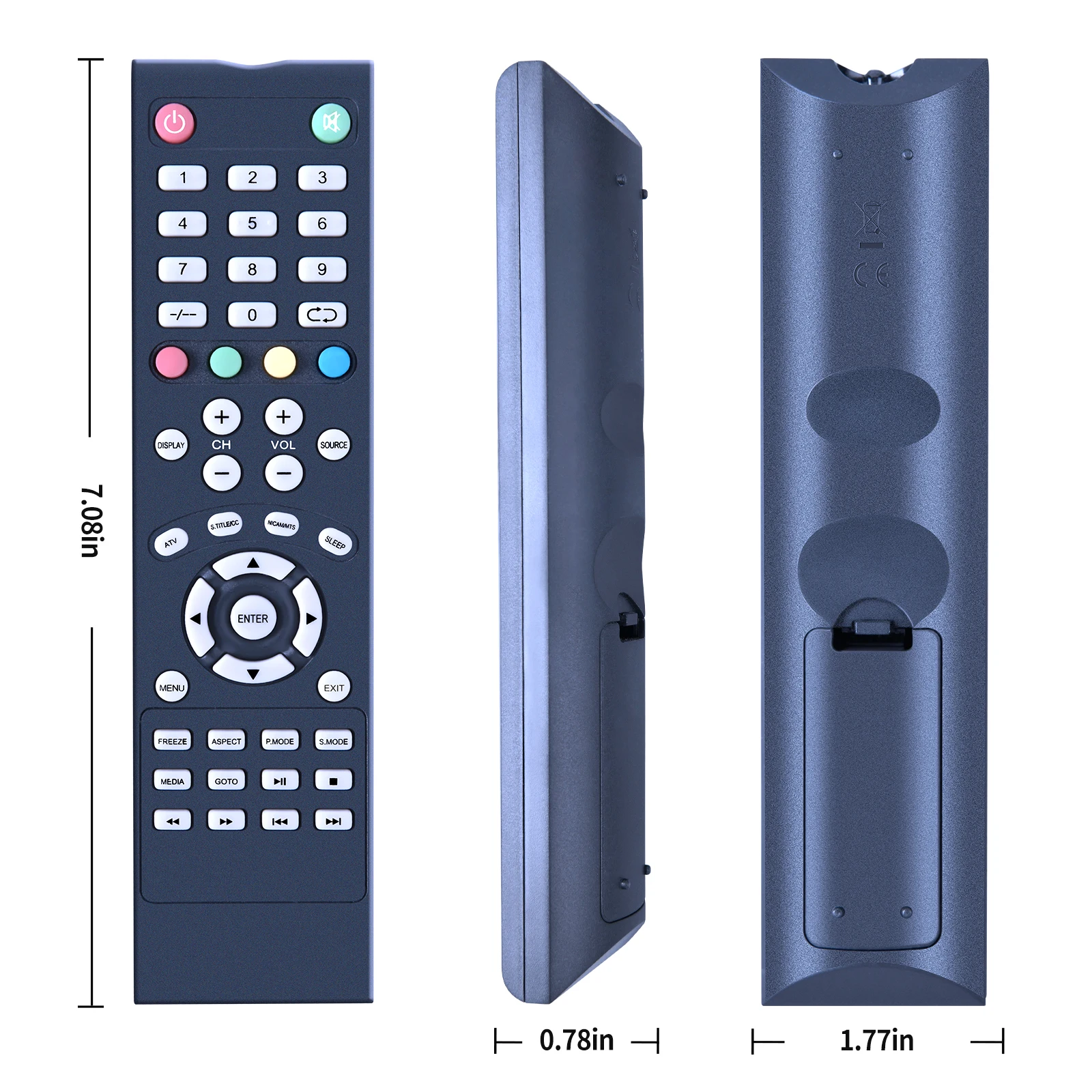 Remote control for ONIDA LORENZO Lifestyle PILOT Wansa HOME APPLIANCES SOLSTAR KENWOOD TV