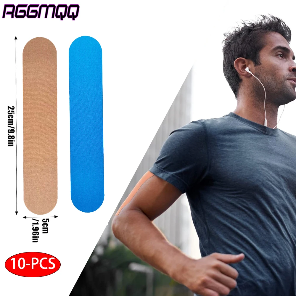 

Кинезиологическая лента, 10 шт. — водонепроницаемая спортивная лента для облегчения боли в мышцах и суставах, спортивная поддержка коленей, ног