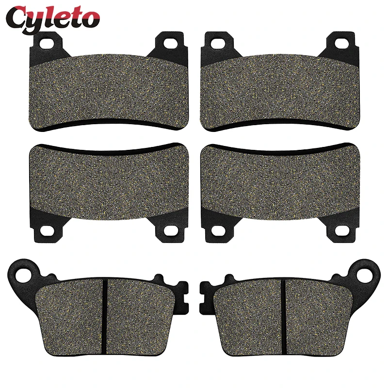 Motorcycle Front Rear Brake Pads for Honda CBR 1000RR CBR1000RR Fireblade CBR 600RR CBR600RR Hannspree CBR 600 1000 RR RA 06-16