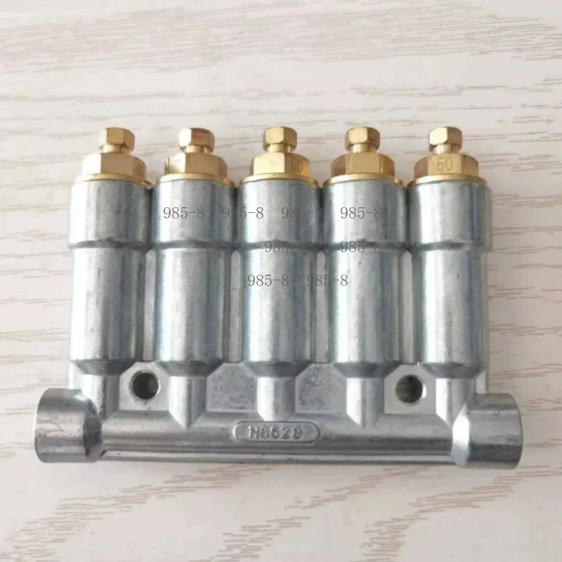 H8616 H8617 damping lubrication manifold for injection molding machine