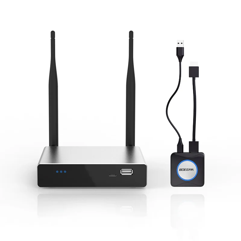 Plug And Play 4K Wireless Presentation System BYOD For Corporate Training, Conference Rooms, And Educational Classrooms