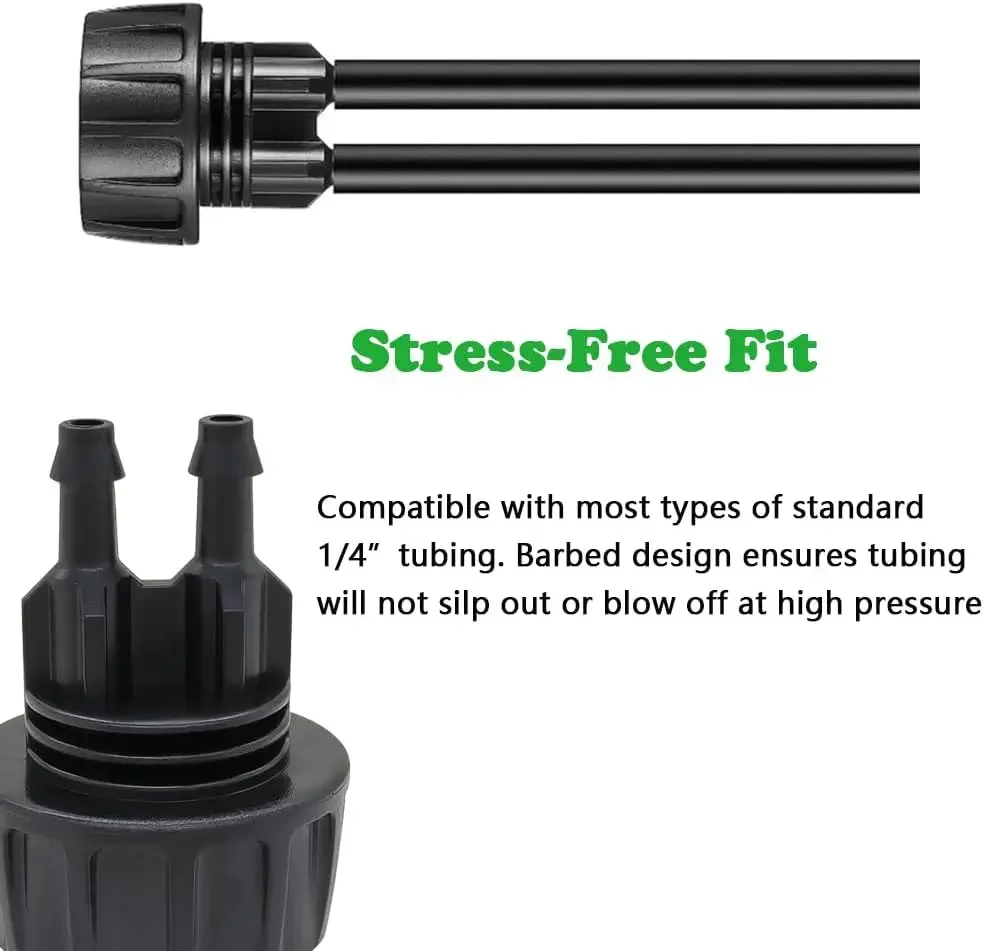 5 قطعة طقم توصيل خرطوم الحديقة البلاستيكية ، يستخدم لتوصيل الحنفيات والخراطيم ، محول الصنبور ، للحنفيات ، ضروري لغسيل السيارات #6